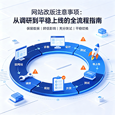 深圳建站-网站改版注意事项：从调研到平稳上线的全流程指南