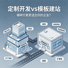 深圳建站-定制开发vs模板建站：哪种方案更适合你的企业？