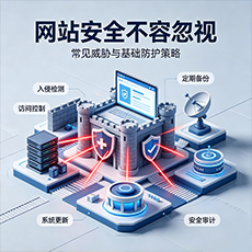 深圳建站-网站安全不容忽视：常见威胁与基础防护策略