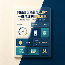 龙华建站-网站建设预算怎么做?一份详细的费用清单