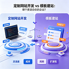 深圳建站-定制网站开发 vs 模板建站：哪个更适合你的企业？